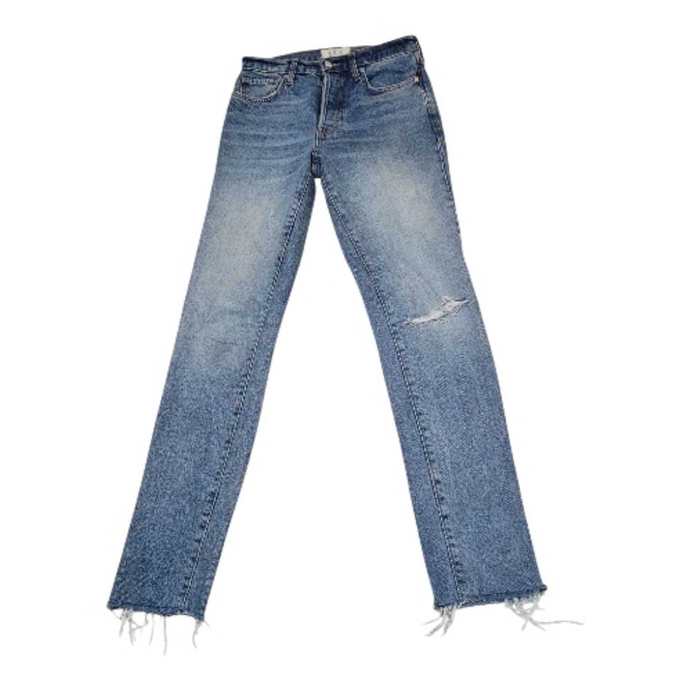 We The Free Button Fly Jeans, Distressed